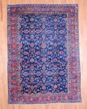 Herat Oriental Antique Persian Lilihan Wool Rug -PR5007 Herat Oriental Antique Persian Lilihan Wool Rug -PR5007