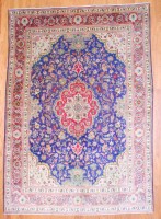 Persian Hand-knotted Tabriz (8'6 x 12') 1