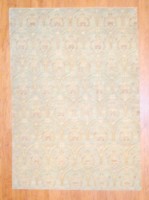 Afghan Hand-knotted Fine Vegetable Dye (8 x 8'7) 1