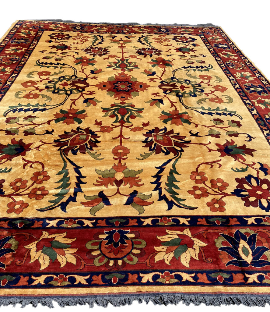 22517 - Royal Khal Mohammad Hand-Knotted/Handmade Afghan  Rug/Carpet/Traditional/Authentic/Size: 4'0 x 2'7