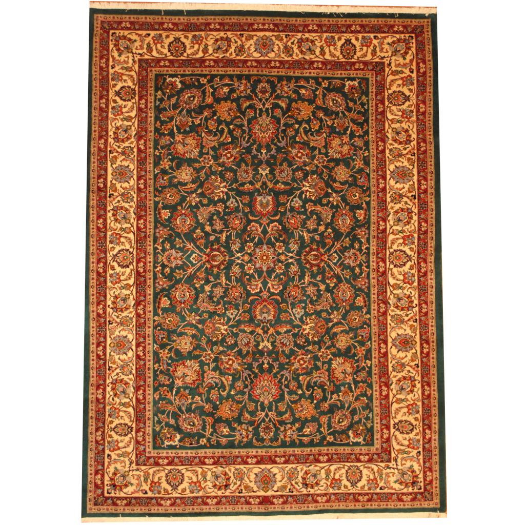 Persian Handknotted Tabriz Wool Rug (6'7 x 9'3) Herat Oriental Rugs