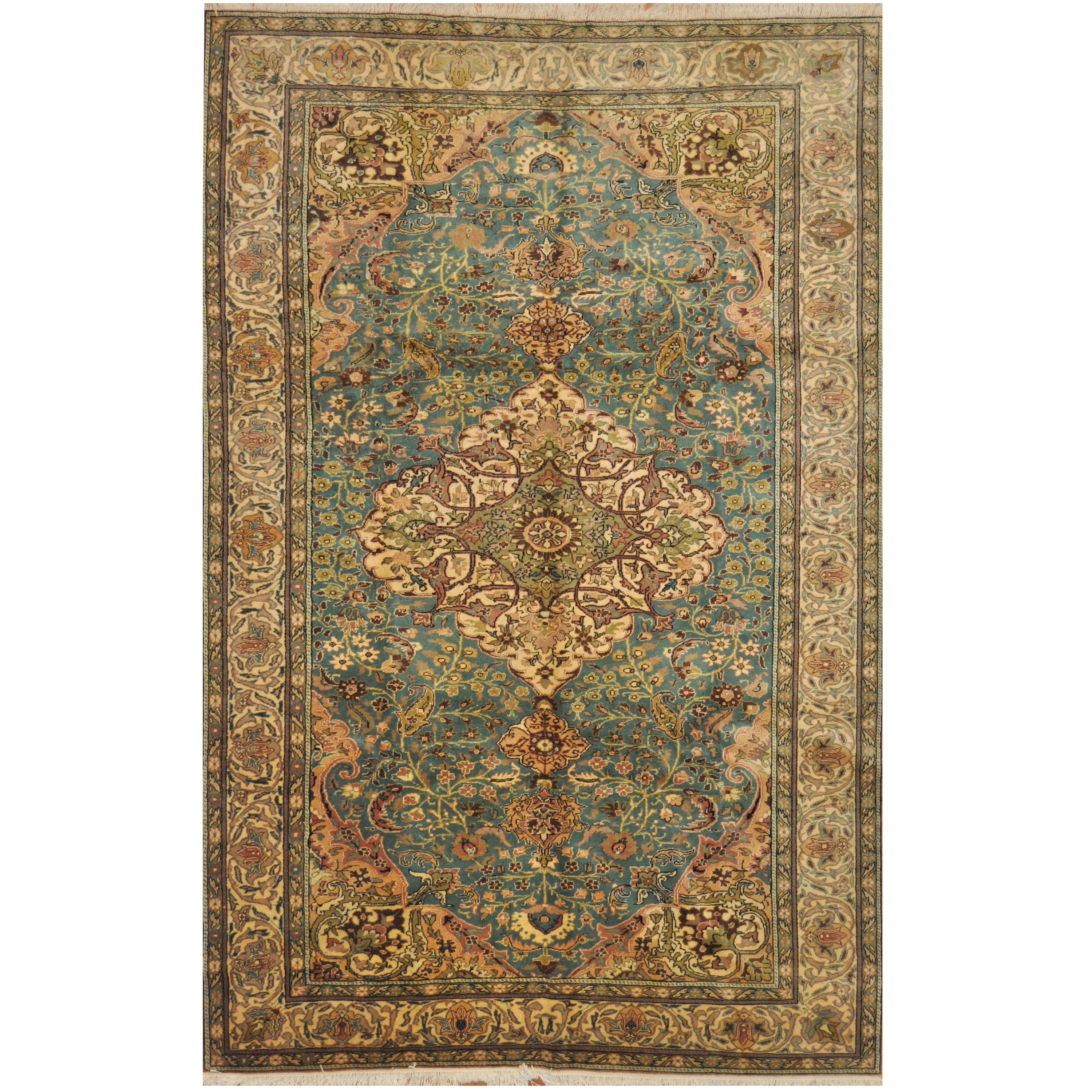 Turkish Hand Knotted 1960 S Semi Antique Anatolia Wool Rug 6 X Semi Antique Anatolia Wool Rug