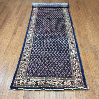 Persian Hand-Knotted Tribal Hamadan (3'9 x 11'4)