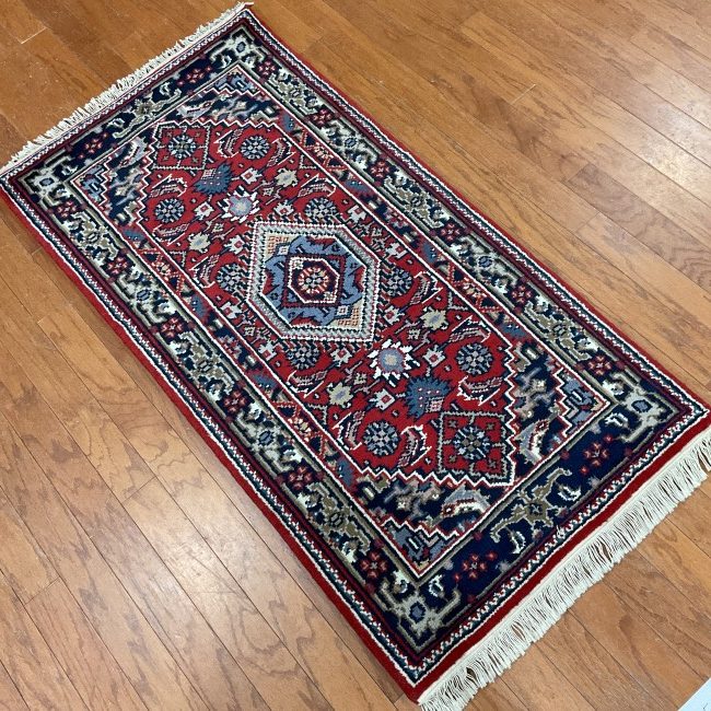 Indo Hand-knotted Bidjar Wool Rug (2'5 x 4'9) - Image 3