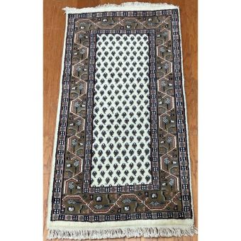 Indo Hand-knotted Mir Wool Rug (2'5 x 4'9)