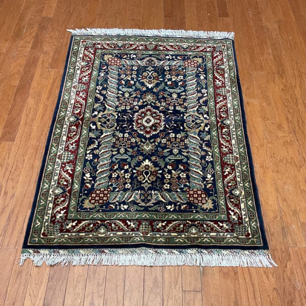 HERAT ORIENTAL Handmade Tabriz Design Wool Rug (3'4 x 5') Herat