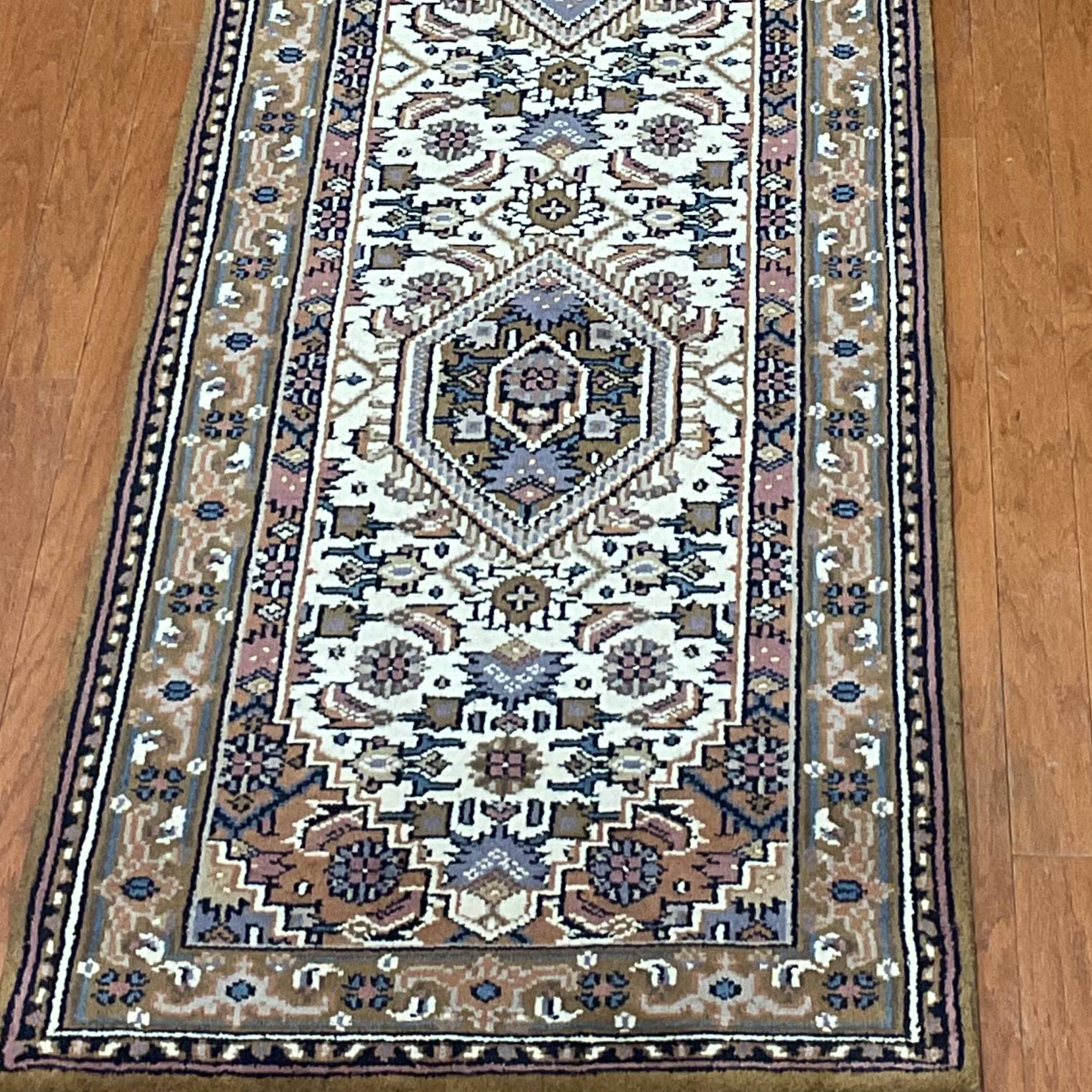 Indo Handmade Bidjar Wool Rug - 2'9x10' - Image 2