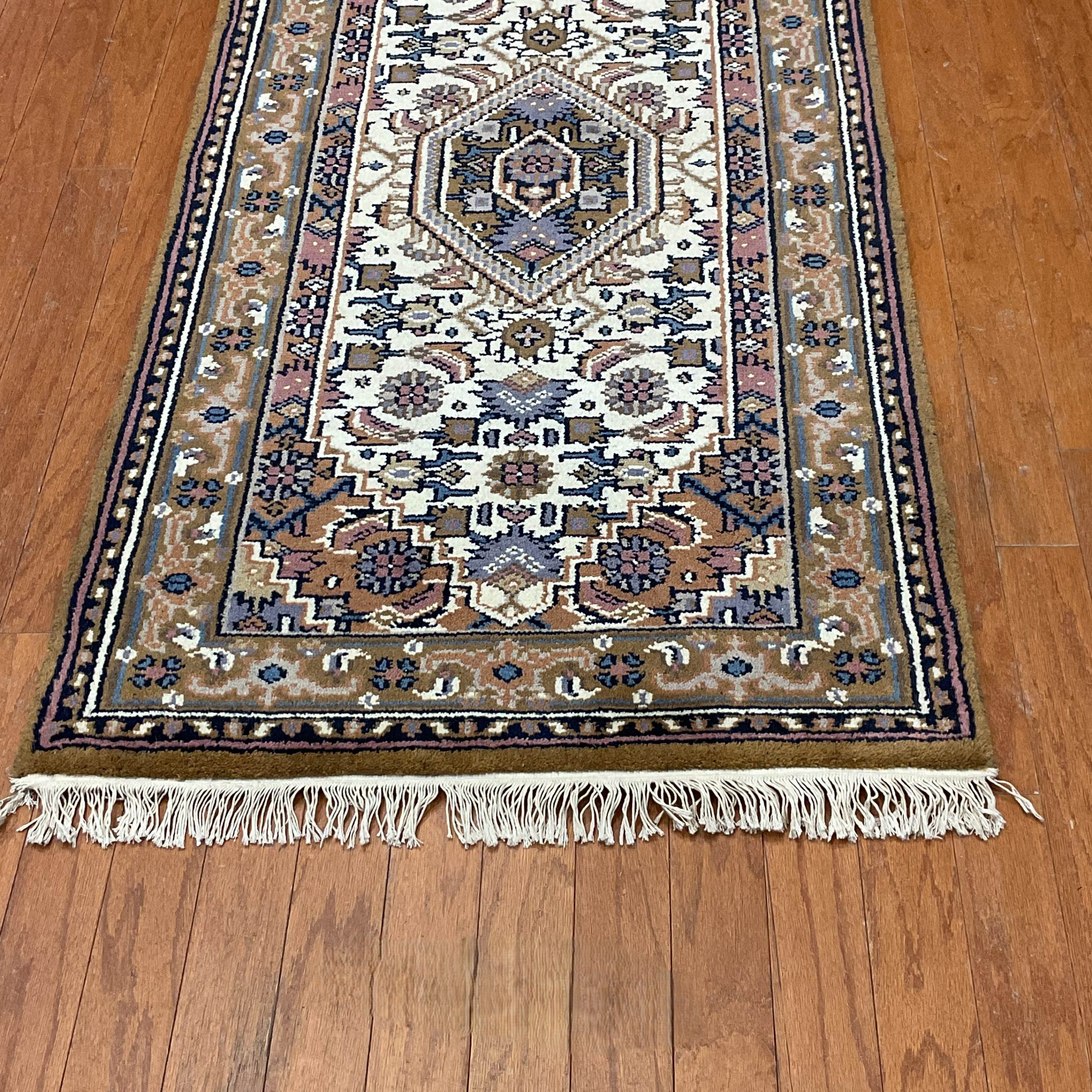 Indo Handmade Bidjar Wool Rug - 2'9x10' - Image 3