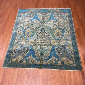 Handmade Vegetable Dyed Bidjar Wool Rug 8'2"X9'8"